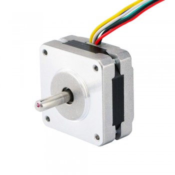 Nema 16 Unipolar Hybrid-Schrittmotor 1.8 Grad 8Ncm 0.5A 6.5V 39x39x20mm 6 Drähte