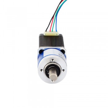 Nema 8 Getriebeschrittmotor Bipolar 0.38 Grad 4Ncm 0.6A 6.0V L=38mm mit Übersetzungsverhältnis 5:1 Planetengetriebe