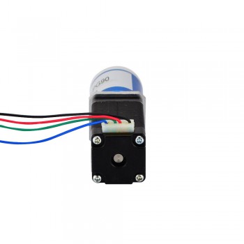 Nema 8 Schrittmotor Bipolar 0.02 Grad 0.6A 6V mit Übersetzungsverhältnis 90:1 Planetengetriebe