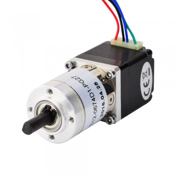 Nema 11 Bipolarer Schrittmotor mit Planetengetriebe 27:1 6Ncm 3.8V NEMA 11 Getriebe Schritt Motor