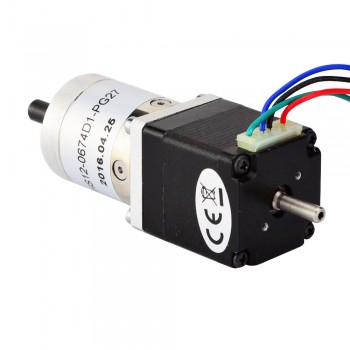 Nema 11 Bipolarer Schrittmotor mit Planetengetriebe 27:1 6Ncm 3.8V NEMA 11 Getriebe Schritt Motor