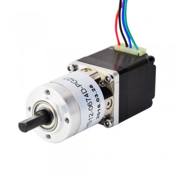 Nema 11 Schrittmotor mit Getriebe 27:1 NEMA11  0.067 deg 0.67A 3.8V 6Ncm Nema11 Planetengetriebe Schrittmotor