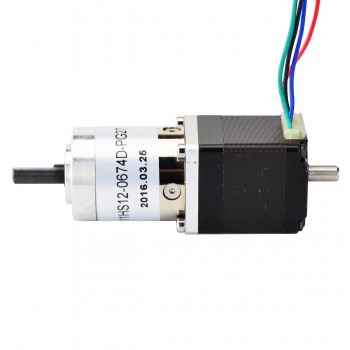 Nema 11 Schrittmotor mit Getriebe 27:1 NEMA11  0.067 deg 0.67A 3.8V 6Ncm Nema11 Planetengetriebe Schrittmotor