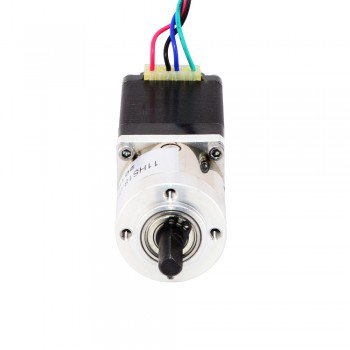 Nema 11 Bipolarer Schrittmotor mit Planetengetriebe 51:1 0.35 deg 4.56V 0.67A 10Ncm Getriebeschrittmotor