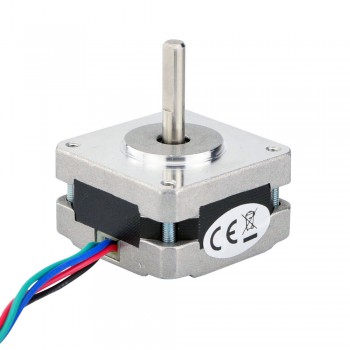 Nema 16 Schrittmotor Bipolar 0.9 Grad 11Ncm 1.2A 3.6V 4 Draden Hybrid-Schrittmotor