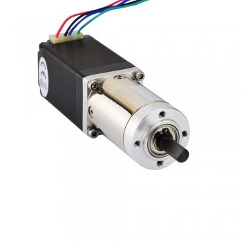 Nema 11 Bipolarer Schrittmotor 12Ncm 6.2V 0.035 deg mit Planetengetriebe 51:1 Schrittmotor mit Getriebe