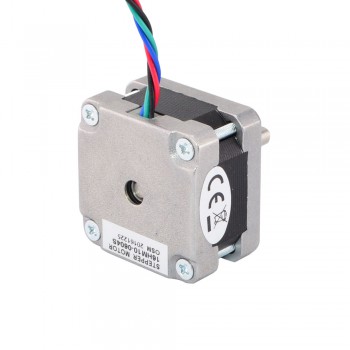 Nema 16 Schrittmotor Bipolar 0.9 deg 16Ncm 0.6A 6V 39x39x25mm 4 Draden Hybrid-Schrittmotor