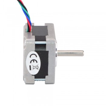 Nema 16 Schrittmotor Bipolar 0.9 deg 16Ncm 0.6A 6V 39x39x25mm 4 Draden Hybrid-Schrittmotor