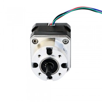 NEMA 17 Planetengetriebe Schrittmotor 5:1 Nema17 26Ncm 0.35 Grad 0.4A 12V Getriebe Schrittmotor