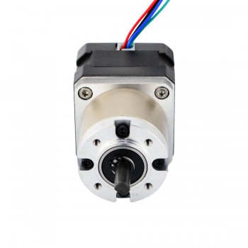 NEMA 17 Planetengetriebe Schrittmotor 27:1 Nema17 26Ncm 0.067 Grad 1.68A 12V Getriebe Schrittmotor