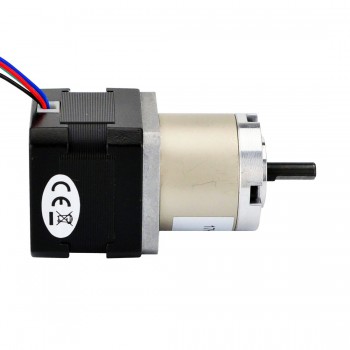 NEMA 17 Planetengetriebe Schrittmotor 27:1 Nema17 26Ncm 0.067 Grad 1.68A 12V Getriebe Schrittmotor