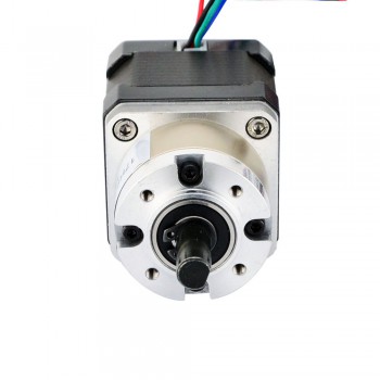 Nema 17 Schrittmotor Bipolar Planetengetriebe Schrittmotor 5:1 36Ncm 2.8V Getriebe Schrittmotor