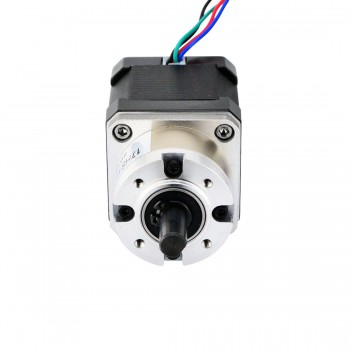 NEMA 17 Planetengetriebe Schrittmotor 5:1 Nema17 2.8V 44Ncm 0.35 Grad 1.68A Getriebe Schrittmotor