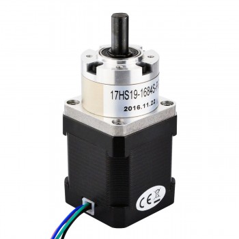 NEMA 17 Planetengetriebe Schrittmotor 5:1 Nema17 2.8V 44Ncm 0.35 Grad 1.68A Getriebe Schrittmotor
