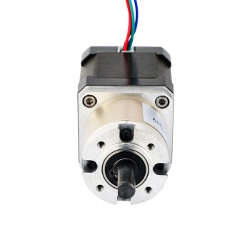 Nema 17 Getriebeschrittmotor 19:1 Planetengetriebe 0.094 Deg 2.8V 44Ncm Getriebe Schrittmotor