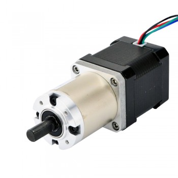 Nema 17 Schrittmotor 2,8 V 1,68A 566 Unzen Nema17 100: 1 Bipolarer Schrittmotor