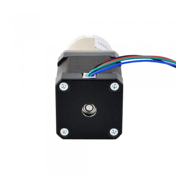 Nema 17 Schrittmotor 2,8 V 1,68A 566 Unzen Nema17 100: 1 Bipolarer Schrittmotor