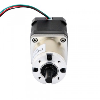 Nema 17 Schrittmotor 2,8 V 1,68A 566 Unzen Nema17 100: 1 Bipolarer Schrittmotor