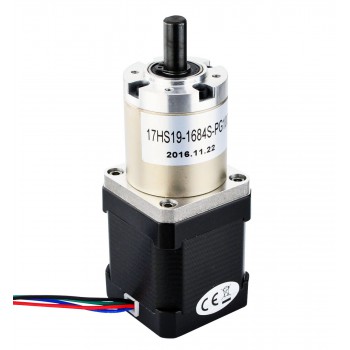 Nema 17 Schrittmotor 2,8 V 1,68A 566 Unzen Nema17 100: 1 Bipolarer Schrittmotor