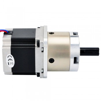 Nema 23 Getriebeschrittmotor mit 4:1 Planetengetriebe 0.42 Grad 1.25Nm 2.8A 2.6V Nema23-Getriebe