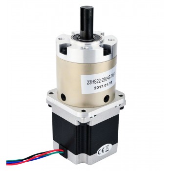 Nema 23 Getriebe Schrittmotor mit 15:1 Planetengetriebe 0.12 Grad 2.8A 1.25Nm 2.6V Kleines Nema23 Planetengetriebe Schrittmotor