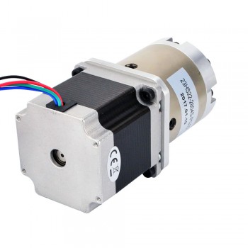 Nema 23 Getriebe Schrittmotor mit 15:1 Planetengetriebe 0.12 Grad 2.8A 1.25Nm 2.6V Kleines Nema23 Planetengetriebe Schrittmotor