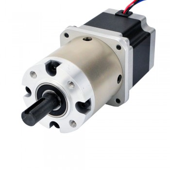 Nema 23 Getriebe Schrittmotor mit 15:1 Planetengetriebe 0.12 Grad 2.8A 1.25Nm 2.6V Kleines Nema23 Planetengetriebe Schrittmotor