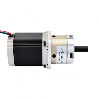 Nema 23 Getriebeschrittmotor mit 4:1 Planetengetriebe 0.42 Grad 2.8A 1.89Nm 3.2V Nema23 Planetengetriebe Schrittmotor