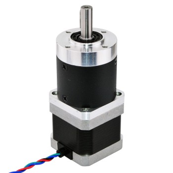 Nema 17 Getriebeschrittmotor mit 30:1 Planetengetriebe 0.06 Grad 1.68A 2.7V 39Ncm Getriebe Schrittmotor