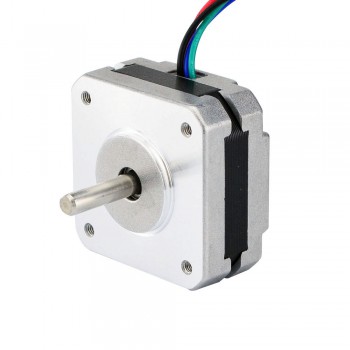 Nema 17 Schrittmotor Bipolar 1.8 Grad 8.7Ncm 1A 3.5V 4 Draden Hybrid-Schrittmotor