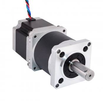 Nema 23 Getriebeschrittmotor mit 5:1 Planetengetriebe 0.36 Grad 103Ncm 2.8A 2.5V Nema23-Getriebe