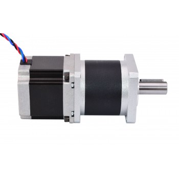 Nema 23 Getriebeschrittmotor mit 10:1 Planetengetriebe 0.18 Grad 103Ncm 2.8A 2.5V Nema23-Getriebe