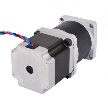 Nema 23 Getriebeschrittmotor mit 10:1 Planetengetriebe 0.18 Grad 103Ncm 2.8A 2.5V Nema23-Getriebe