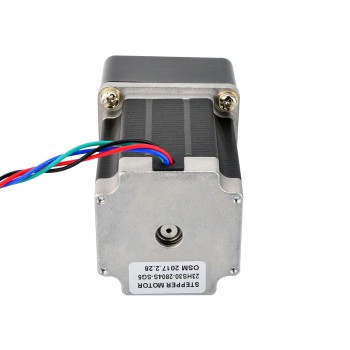 Nema 23 Schrittmotor mit 5: 1 Stirnradgetriebe 0.36 Grad 1.89Nm 2.8A 3.2V Nema23 Getriebe Schrittmotor