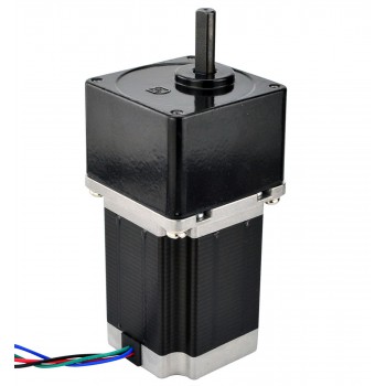 Nema 23 Schrittmotor mit 30: 1 Stirnradgetriebe 0.06 Grad 1.89Nm 2.8A 3.2V Nema23 Getriebe Schrittmotor