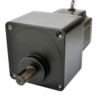 Nema 34 Schrittmotor 9:1 Stirnradgetriebe 0.2 Deg L=97mm 2.4V Bipolar Getriebe Schrittmotor mit Hinterer Welle