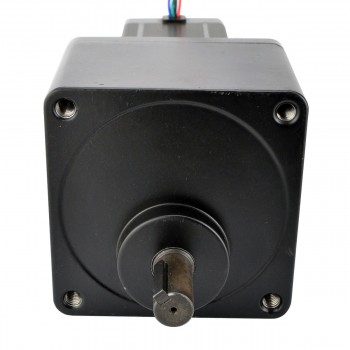 Nema 34 Schrittmotor 9:1 Stirnradgetriebe 0.2 Deg L=97mm 2.4V Bipolar Getriebe Schrittmotor mit Hinterer Welle