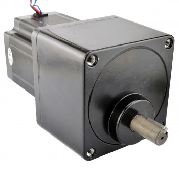 Nema 34 Schrittmotor 13:1 Stirnradgetriebe 0.14 Deg L=97mm 2.4V Bipolar Getriebeschrittmotor mit Hinterer Welle