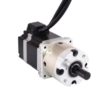 Nema 23 Closed-Loop Getriebeschrittmotor mit 4:1 Planetengetriebe 1000CPR 1.8 Grad 1.25Nm Bipolar Closed-Loop Schrittmotor