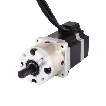 Nema 23 Closed-Loop Getriebeschrittmotor 1.8 Grad 1.25Nm 2.8A 2.6V 1000CPR mit 47:1 Planetengetriebe