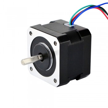 Nema 17 Schrittmotor Bipolar 1.8 deg 26Ncm 0.4A 12V 4 Drähte Hybrid-Schrittmotor