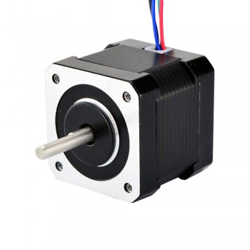 Nema 17 Schrittmotor Bipolar 12V 1,8 Grad 40Ncm 0,4A 12 Volt 4 Drähte Hybrid-Schrittmotor