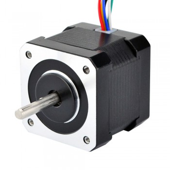 Nema 17 Schrittmotor Unipolar 12V 1,8 Grad 26Ncm 0,4A 12 Volt 6 Drähte Hybrid-Schrittmotor