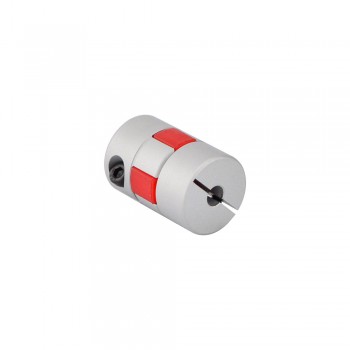 6.35mm-10mm Flexible Backenkupplung Wellenkupplung 20 x 30mm Schrittmotor-Wellenkupplung
