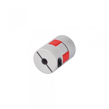 6.35mm-10mm Flexible Backenkupplung Wellenkupplung 20 x 30mm Schrittmotor-Wellenkupplung
