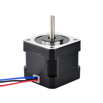 Nema 17 Schrittmotor 45Ncm 4 Drähte mit 1m Kabel & Stecker für DIY 3D Drucker CNC Bipolar Schrittmotor