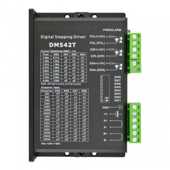 3-Achsen CNC-Fräser-Kit 3,0 Nm 1,8 Grad Bipolar Nema 23 Schrittmotor und Schritttreiber