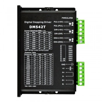 4-Achsen CNC-Fräser Kit 3,1 Nm 1,8 Grad Bipolar Nema 24 Schrittmotor und Treiber