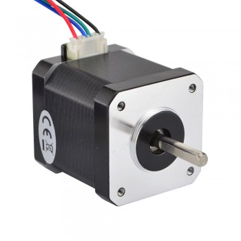 Nema 17 Schrittmotor Bipolar 1,8 deg 45Ncm 1.68A 2.8V 4 Drähte Hybrid-Schrittmotor