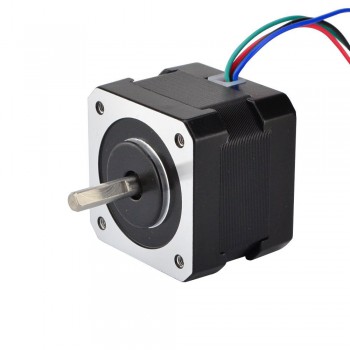 Nema 17 Schrittmotor für 3D-Drucker DIY CNC-Roboter 0,4A 1.8 Grad 12V 26Ncm 4 Draden Hybrid-Schrittmotor